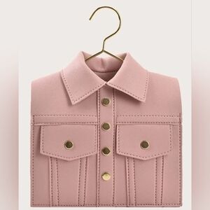 Stylish Pink Jacket Purse